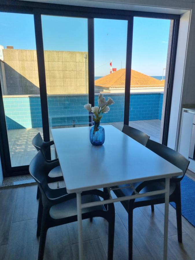 Blue Beach Apartment - Caminhos De Santiago-Airport Praia de Angeiras Bagian luar foto