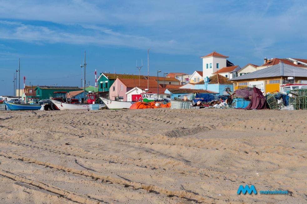 Blue Beach Apartment - Caminhos De Santiago-Airport Praia de Angeiras Bagian luar foto