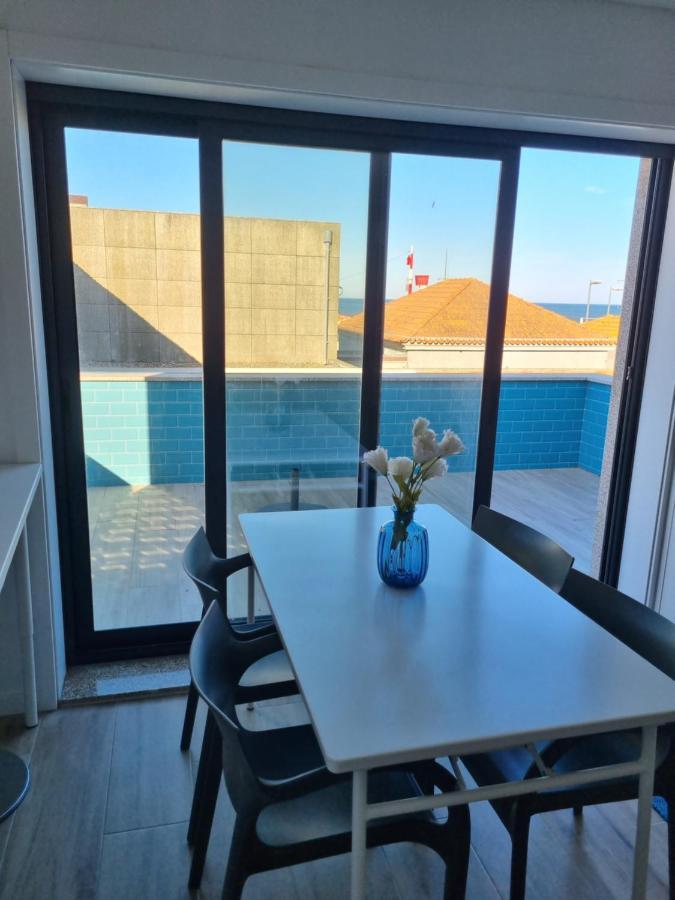 Blue Beach Apartment - Caminhos De Santiago-Airport Praia de Angeiras Bagian luar foto