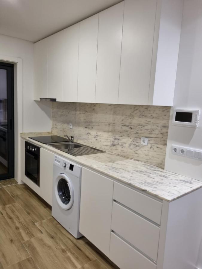 Blue Beach Apartment - Caminhos De Santiago-Airport Praia de Angeiras Bagian luar foto